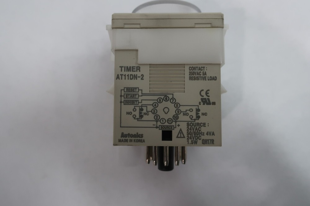 Omron AT11DN-2 Plug-in Timer 0-10min 250v-ac