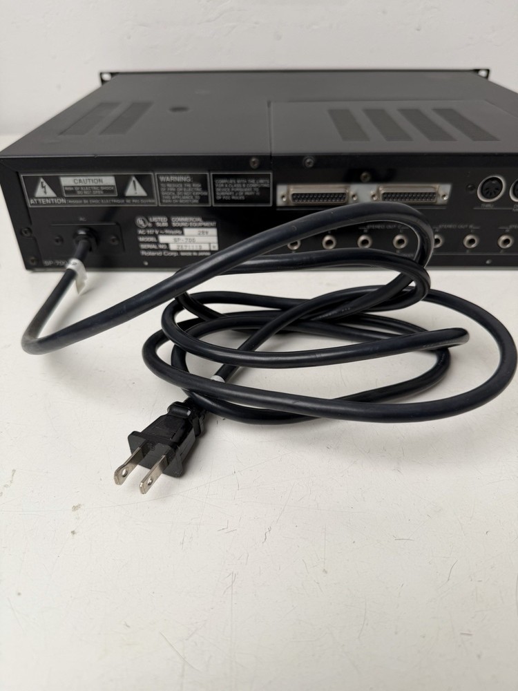 Untested Fully - Dim Display - Roland SP-700 Digital Sampler Playback Module