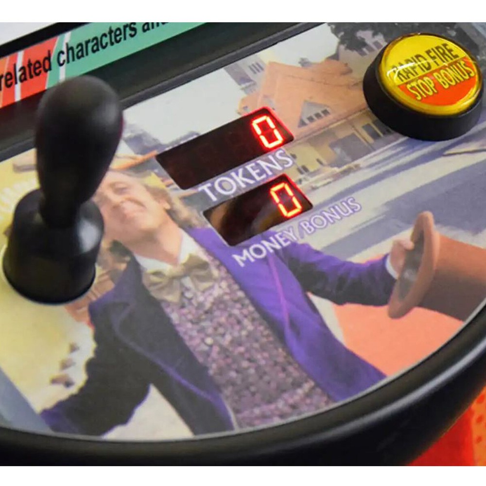 Elaut Willy Wonka Coin Pusher Arcade Ticket Redemption Game - 2 Player