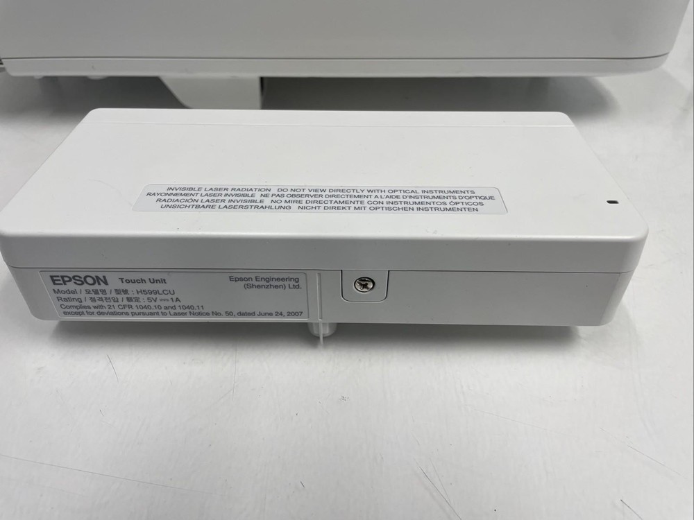 Epson BrightLink Pro 1460ui with remote touch unit tch cable & pen