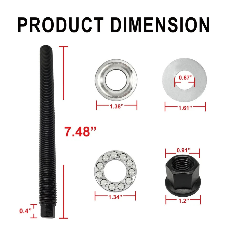 LS Harmonic Balancer Installation Tool, Crank Pulley Install Tool 551141,...