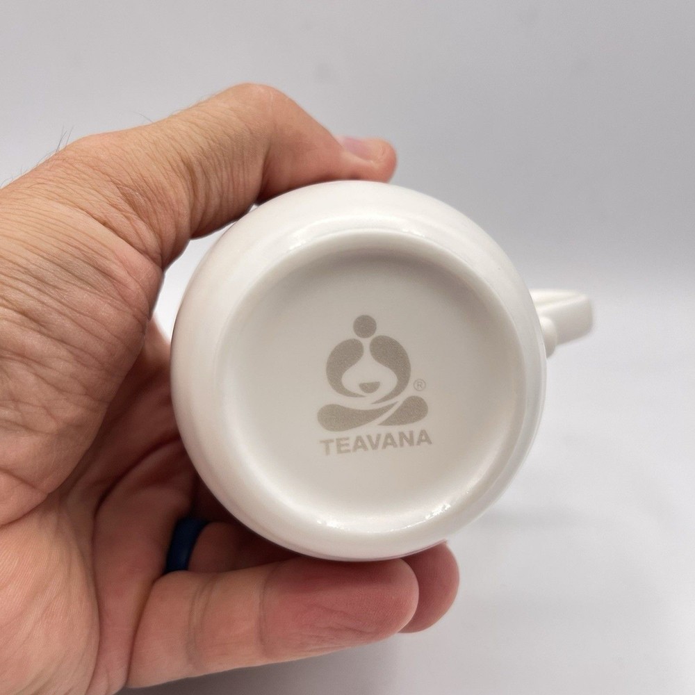 Teavana Tea Cup Floating Flower Pattern Fine Porcelain - Mug Only
