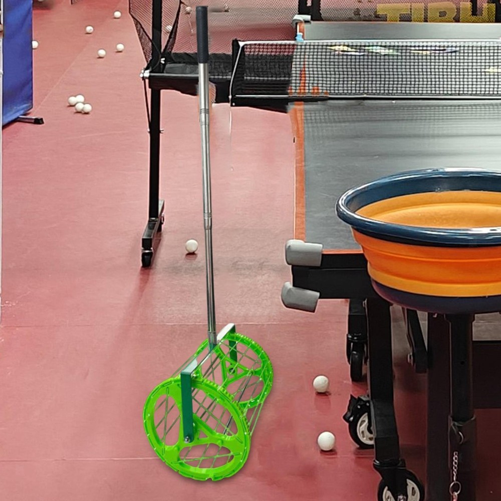 Table Tennis Ball Picker Balls Collector Adjustable Practical Container Holds