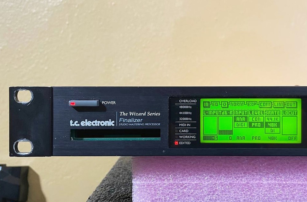 TC Electronic Wizard Series Finalizer 48khz Studio Mastering Processor - WIZ001