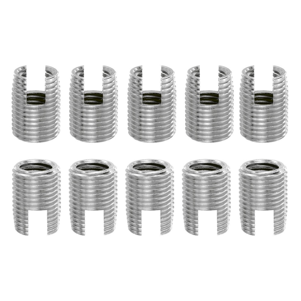 Self Tapping Threaded Inserts, 5pcs Inner M12 M16x22 303 Stainless Steel Nuts