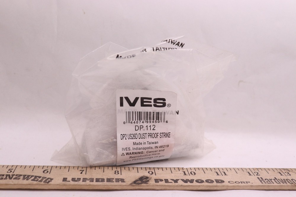 Ives Dust Proof Strike DP2 US26D Satin Chrome DP.112