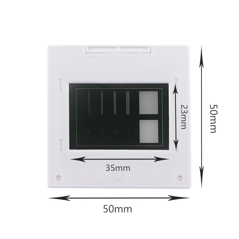5pc Interference Diffraction Grating Single & Double Slit Interference Diaphragm
