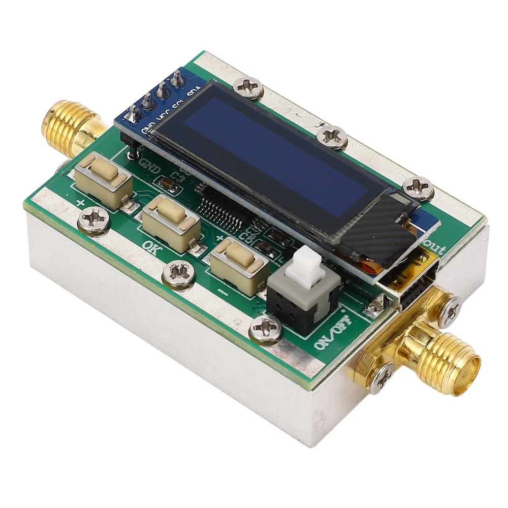RF Programmable Attenuator 1‑3800MHz Module 0‑31dB adjustable 1dB Step Back