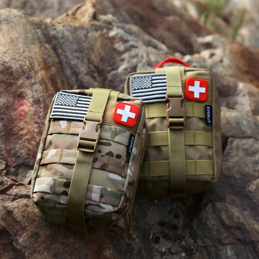Military Tactical IFAK: Comprehensive Emergency Trauma Kit for Severe Bleeding