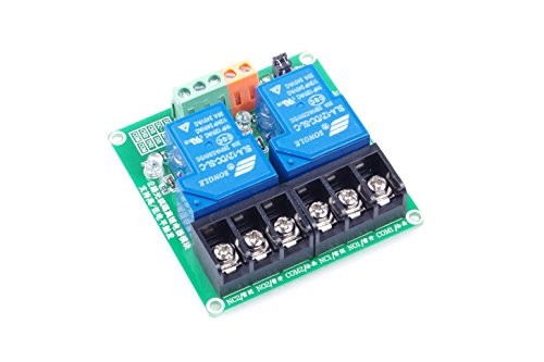 DC 12V 30A 2-Channel Relay Module High Or Low Level Triggering with
