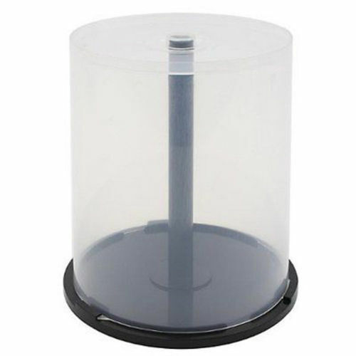 2 (Two) empty Cake Box Spindle 100 Disc CD DVD BLURAY Storage Case