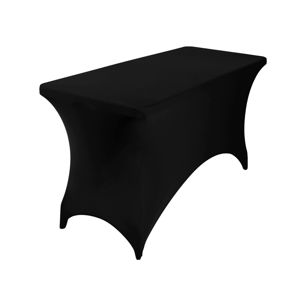 2Pack Spandex Waterproof Table Covers 4ft，Spandex 4ft Waterproof Table Cover ...