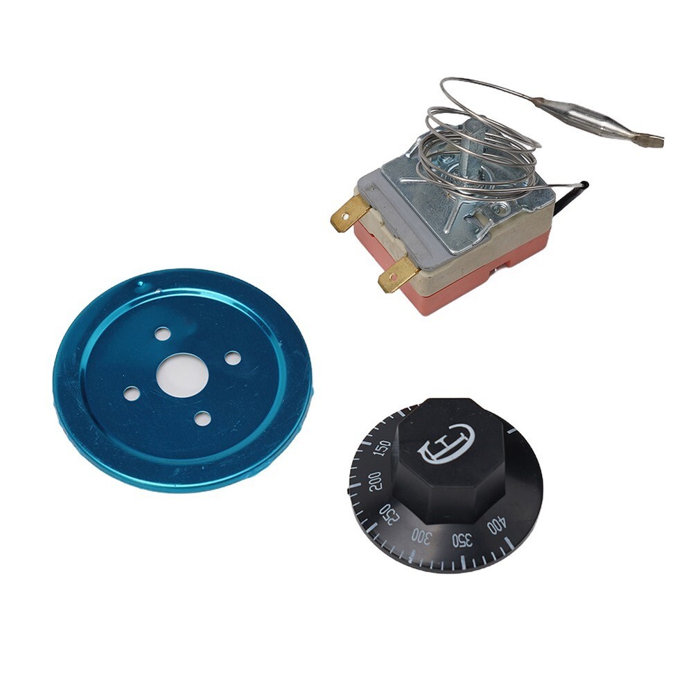 Electric Oven Thermostat Adjustable Temperature Controller Switch 50~400?? 2-Pin