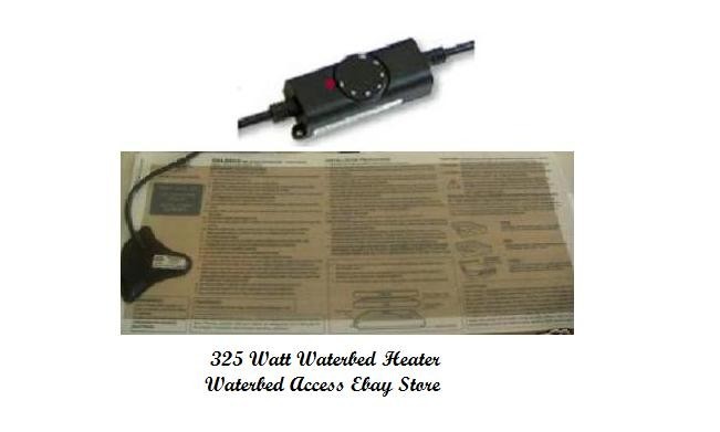 CK Free Flow Waterbed Mattress Kit With Zipper Cover, Liner & Heater