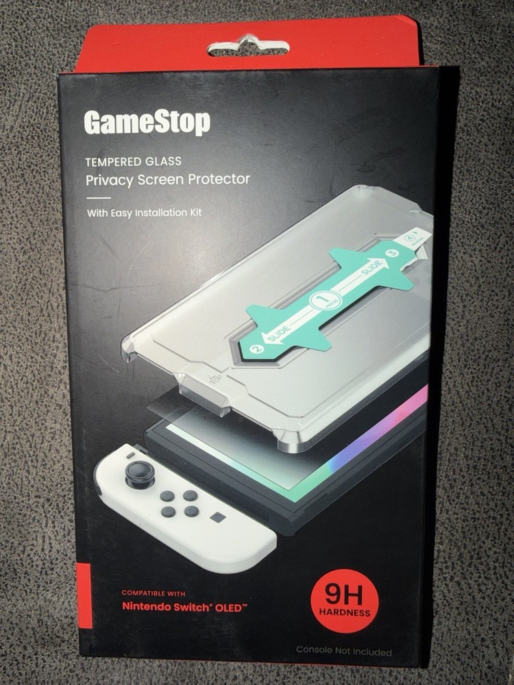 GameStop Tempered Glass Screen Protector for Nintendo Switch OLED – New