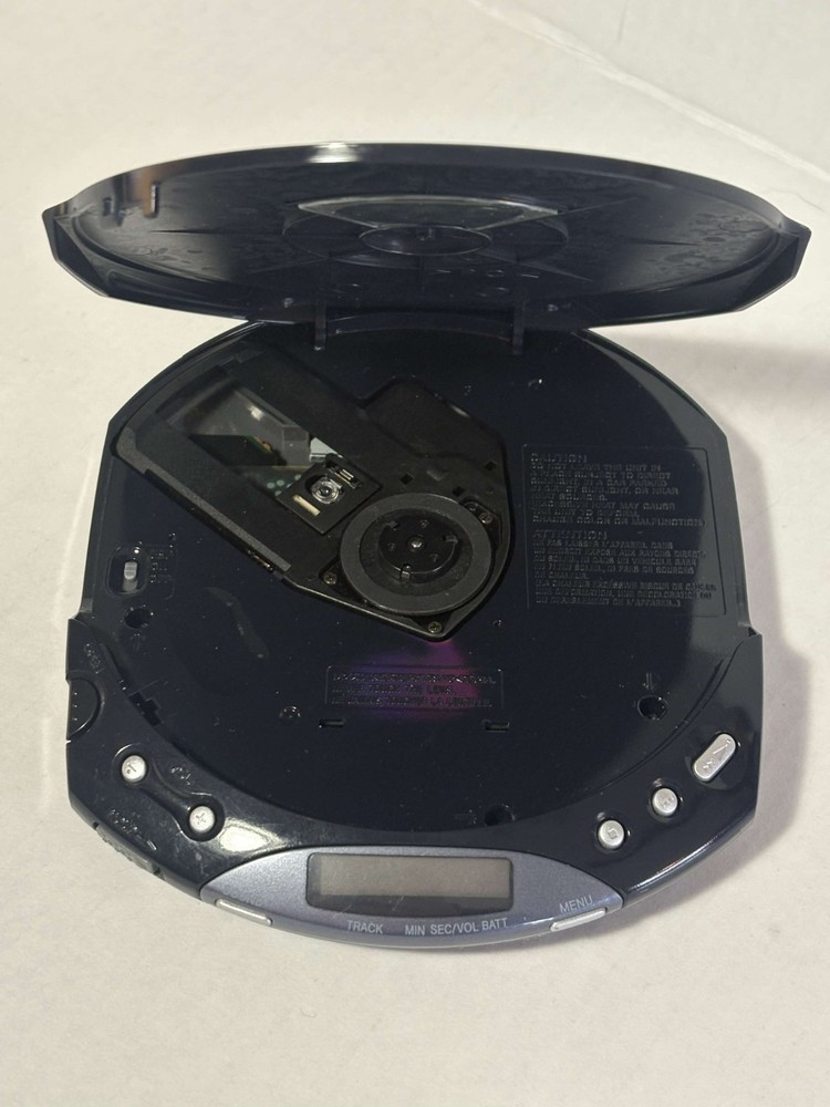 Sony CD Walkman D-E220 ESP Max Portable CD Player For Repair, No Disc Error