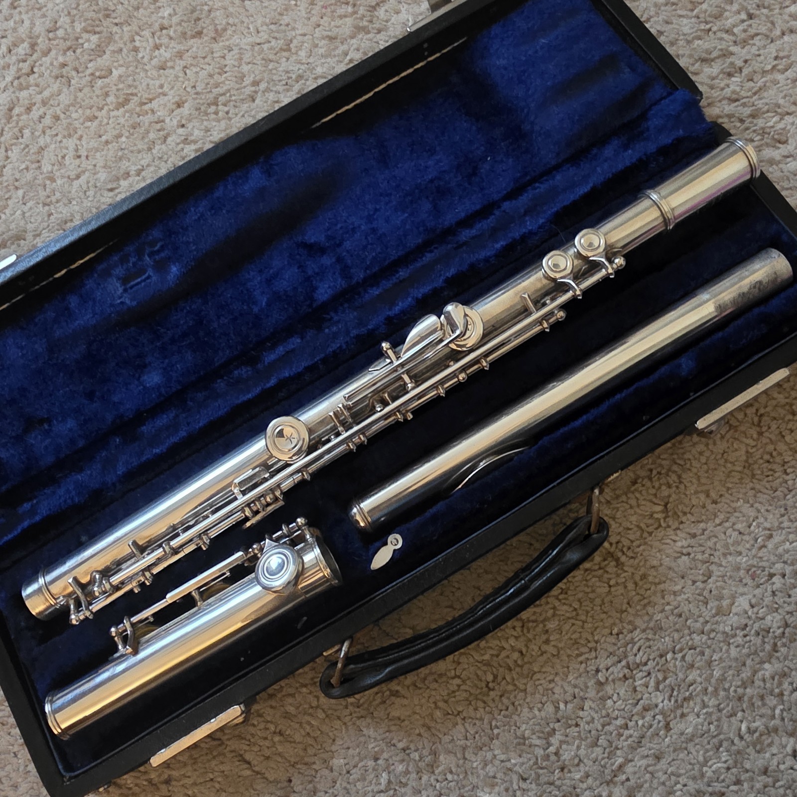 SALE Artley Early Elkhart Indiana Flute Open Holes C Foot w/ Case