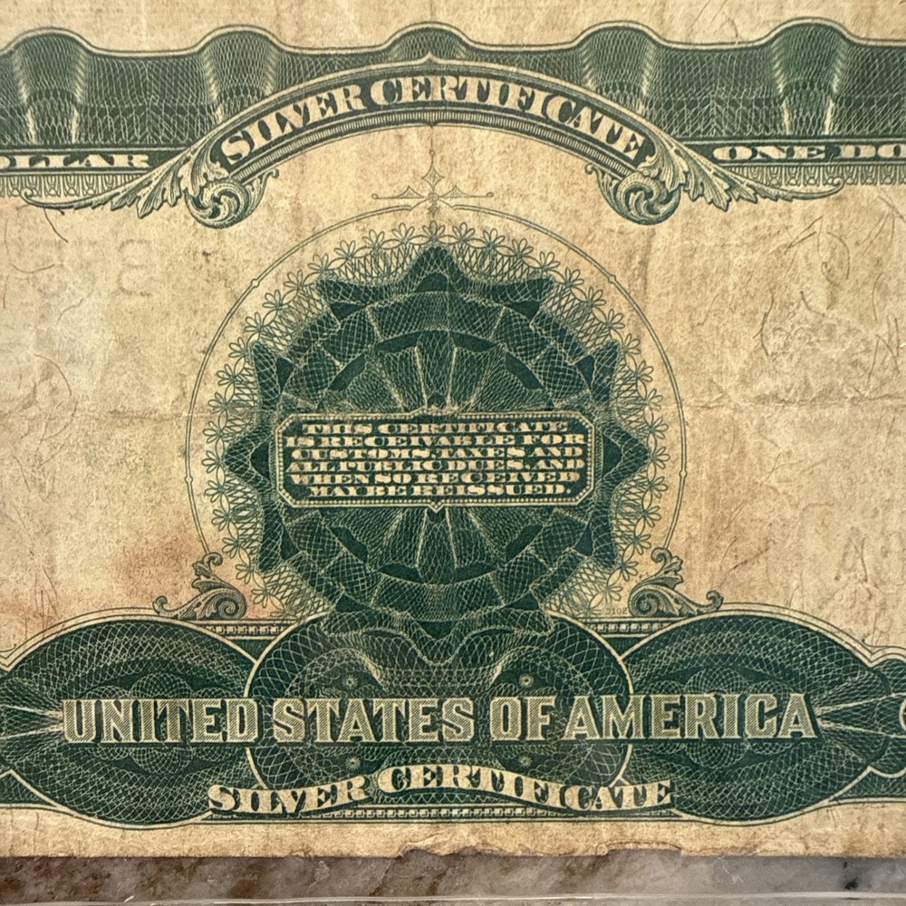 1899 Scrambled Ladder (7528463) Black Eagle Silver Certificate VF Fr#233