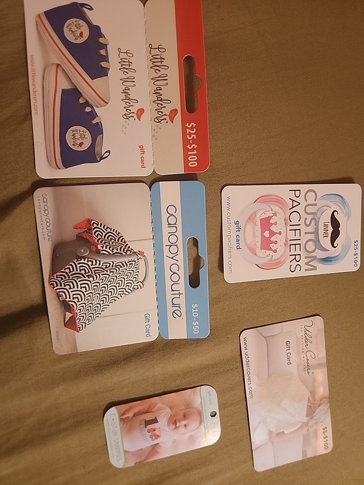 Multiple Gift Cards For Babies