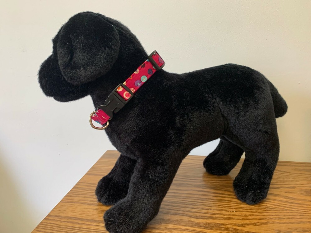 Chasin' Tail Dog Collars "Swirls & Dots" Multiple Sizes