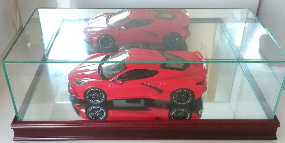 Corvette Display case for 1:18 scale Corvette Models by Mint Models