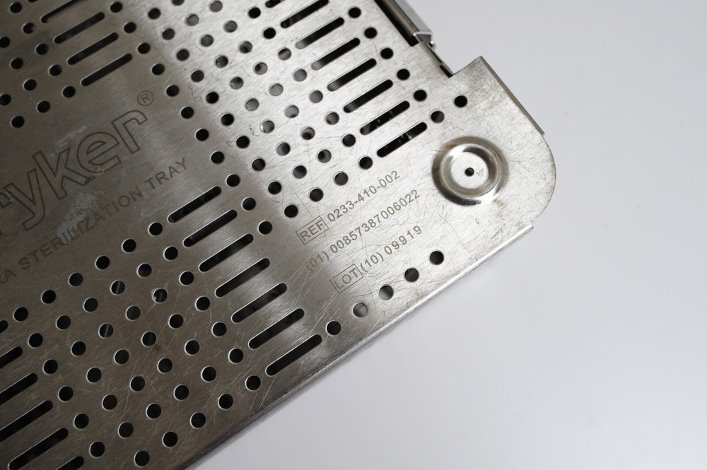 Stryker Camera Sterilization Tray Case 0233-410-002