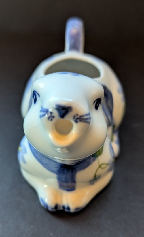 Sweet Mini Miniature Bunny Rabbit Pitcher Easter