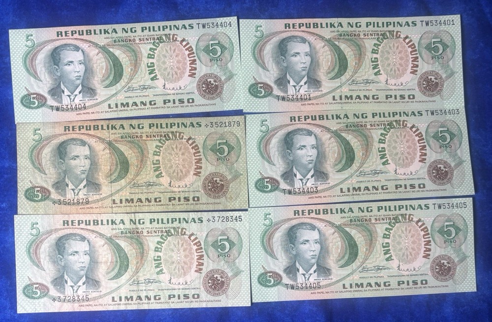 Philippines 5 Piso (1973-1985)