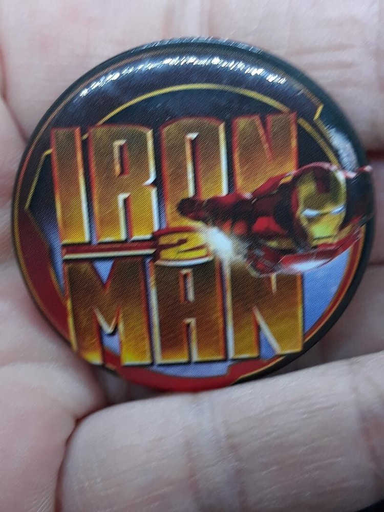 2010 Marvel Iron Man Button Pin