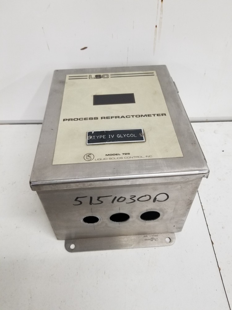 Liquid Solid Controls 725N           Process Refractometer