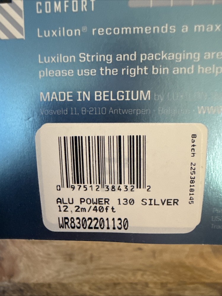 Alu Power 130 Silver Tennis String