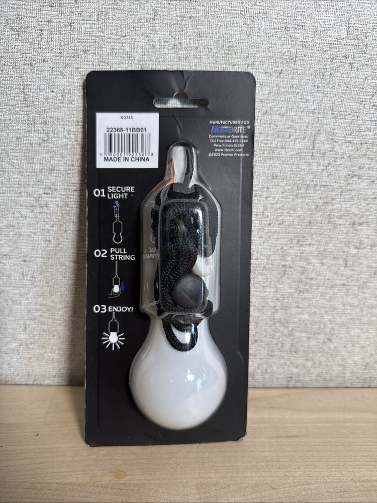 Illumbrite Pull String Light Bulb