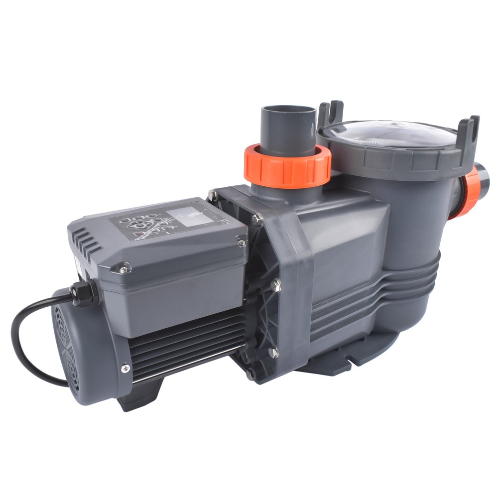 1.8 HP Variable Speed Pool Pump with Programmable Timer 220V, Energy Efficient