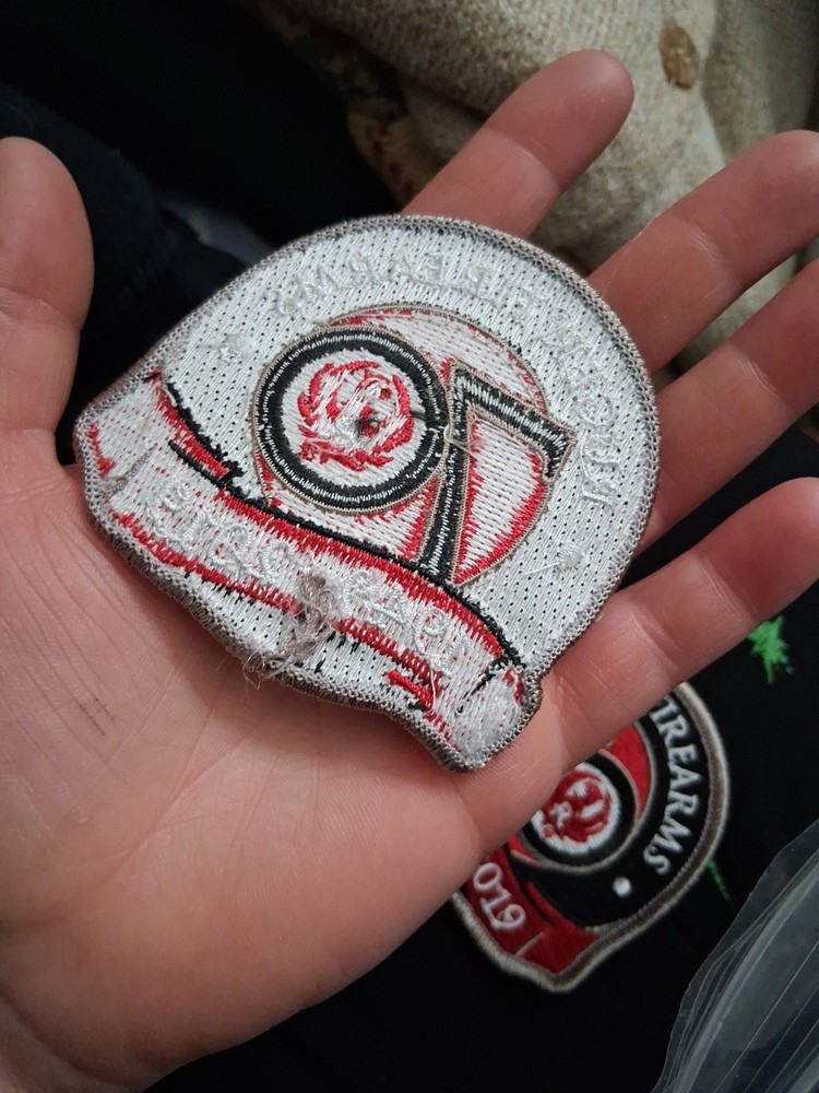 Ruger Firearms Embroidered Ruger Patch 75th Anniversary Patch Red/Black