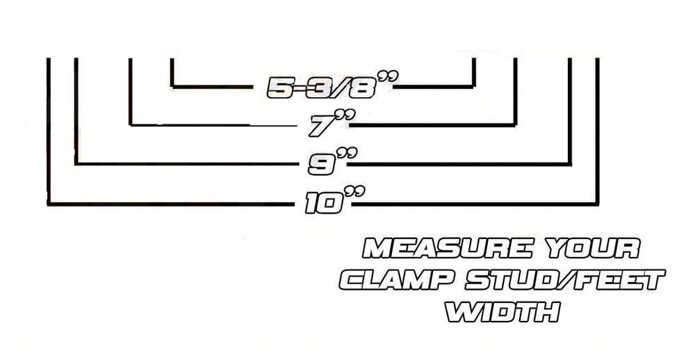 Alignment Hunter Wheel Clamp Adaptor Extension Set P37