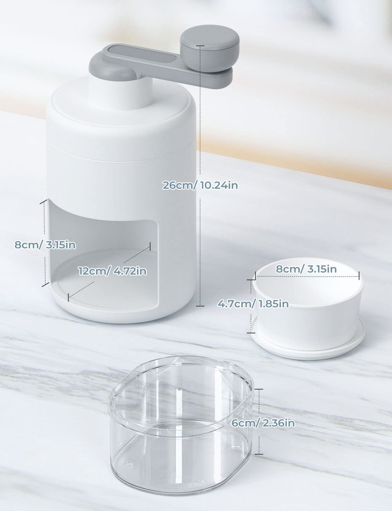 Portable Ice Crusher with Complimentary Ice Cube Trays
