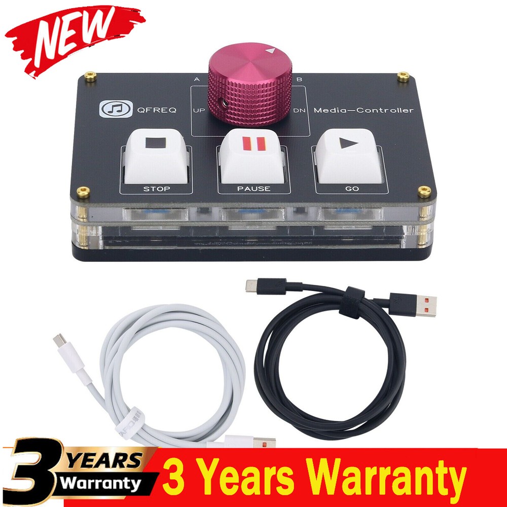 Black QLAB Controller Supports 2 Computers & for QLAB Hirrender P1 SSP Itunes