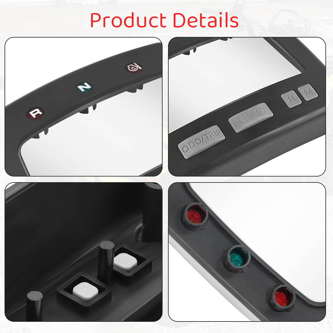 Fit For 1998-2001 Honda Foreman 450 TRX450S 4x4 S Speedometer Dash Upper Cover