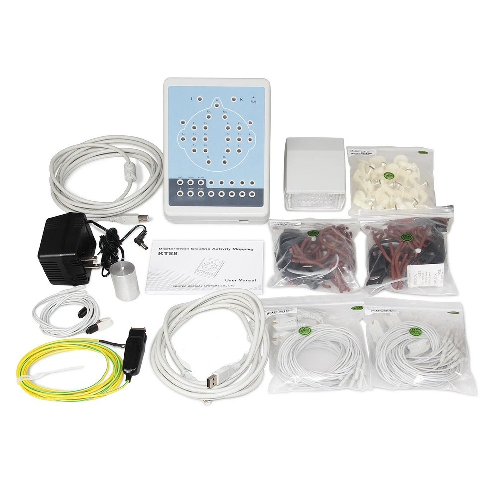 KT88 Digital Electroencephalogram Machine With Brain Mapping Software