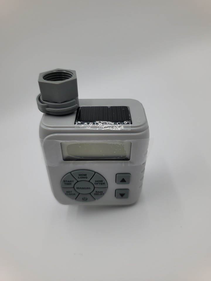 Sprinkler Timer Programmable Irrigation Water Timer for Garden Hose Solar/Batt