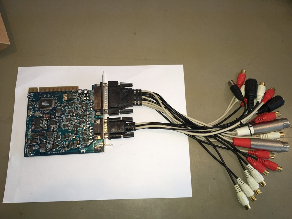 M-Audio Delta 1010 Digital Audio interface card for your PC.  64 bit COMPLETE !