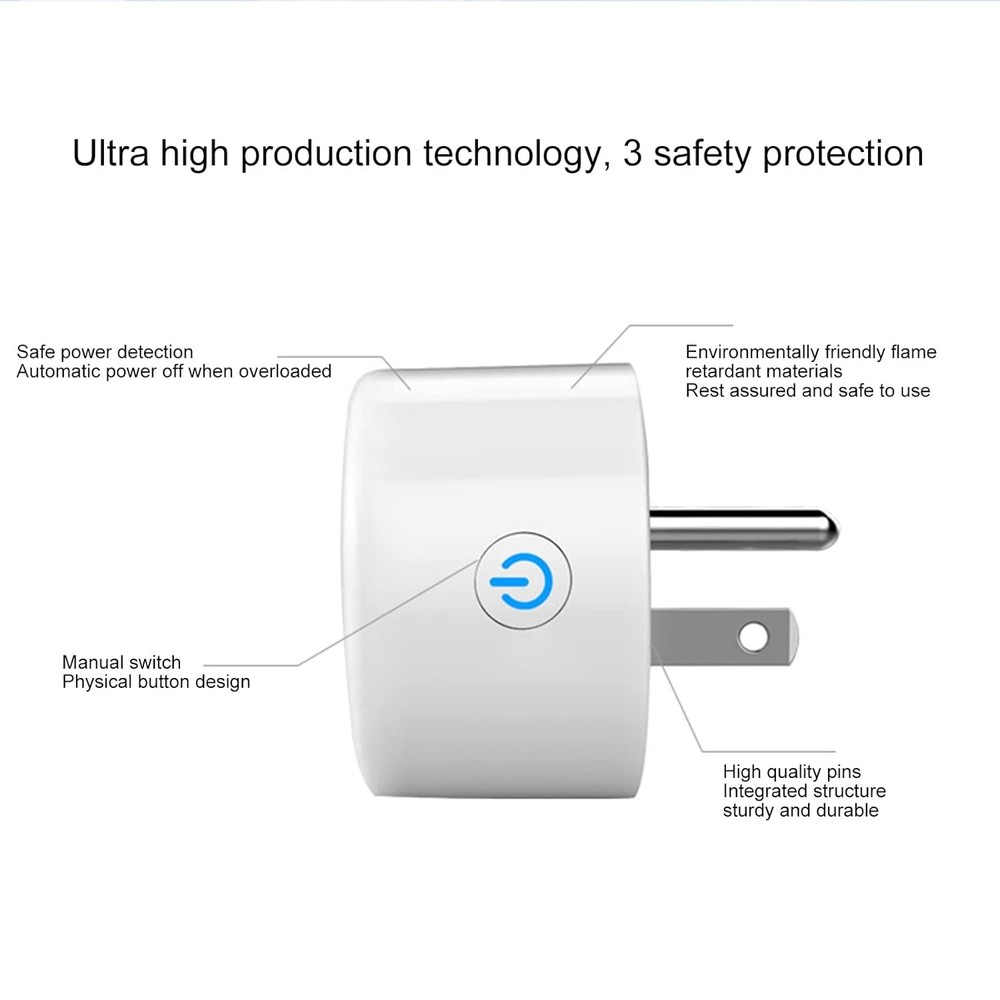 Smart Plug Remote Control WiFi Socket for App Switch Merchandisers