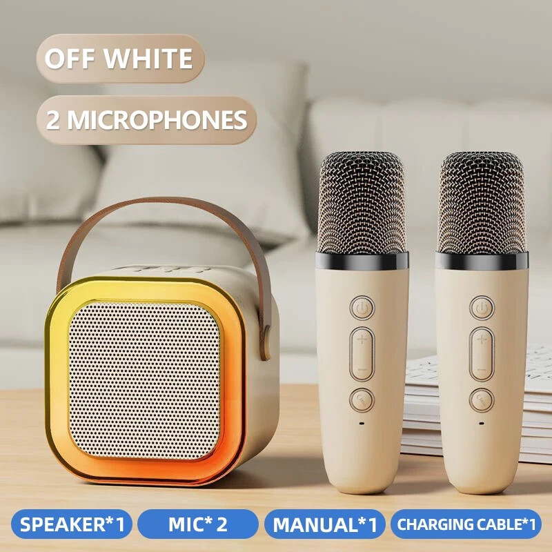 PORTABLE MINI WIRELESS KARAOKE SPEAKER WITH MICROPHONE MALAYSIA