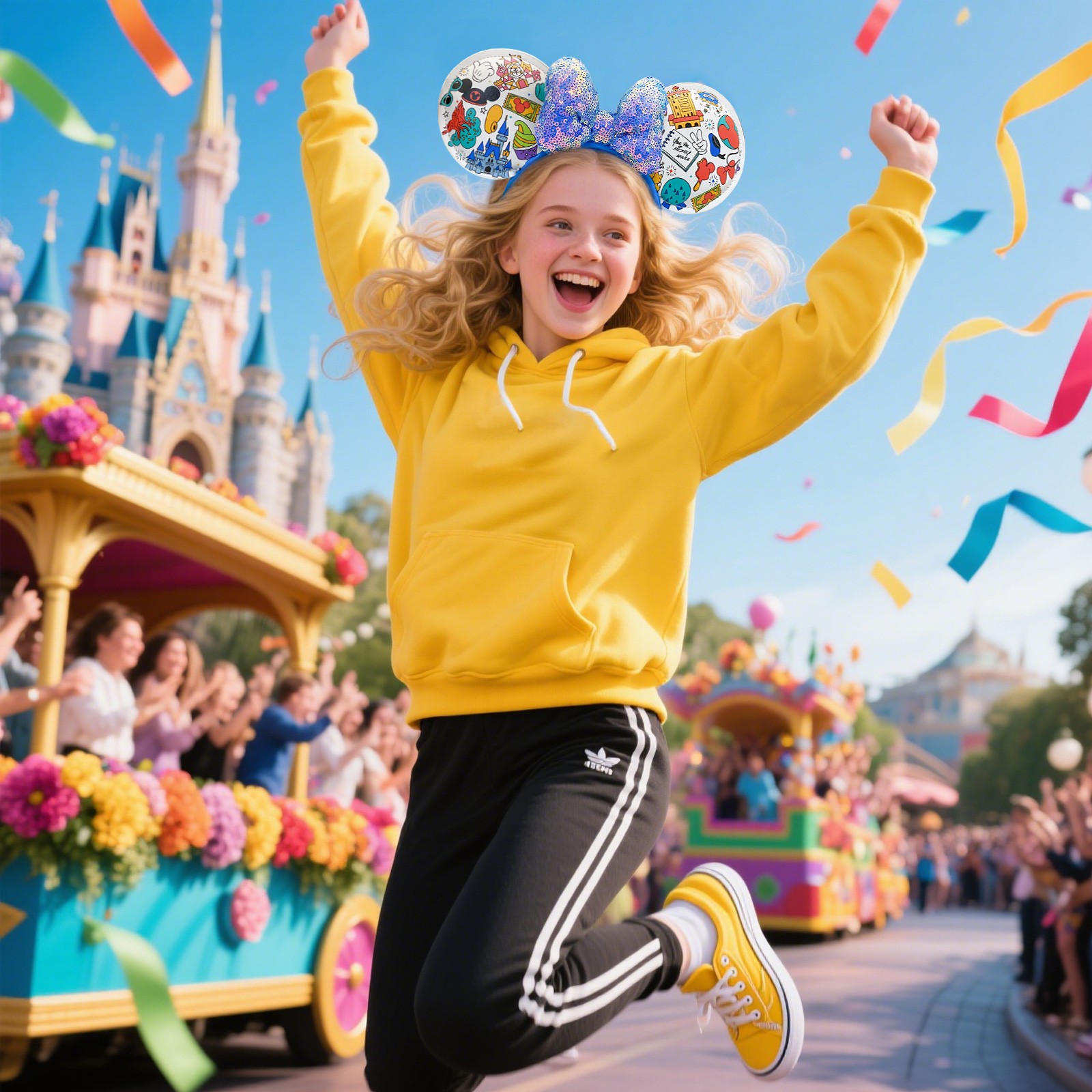 2025 Disney Parks Play In The Parks Minnie Ears Castle Epcot Dole Whip Headband