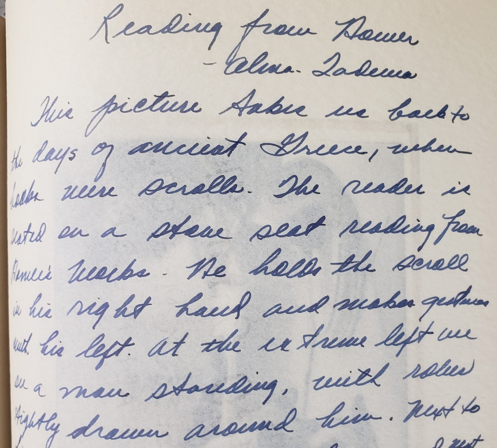 Antique Rare Manuscript Art Masters Hand Written History Commentary Illustrated