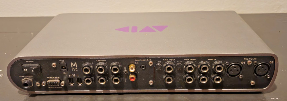 M-BOX 3 PRO/PC FIREWIRE CARD/6 Cables