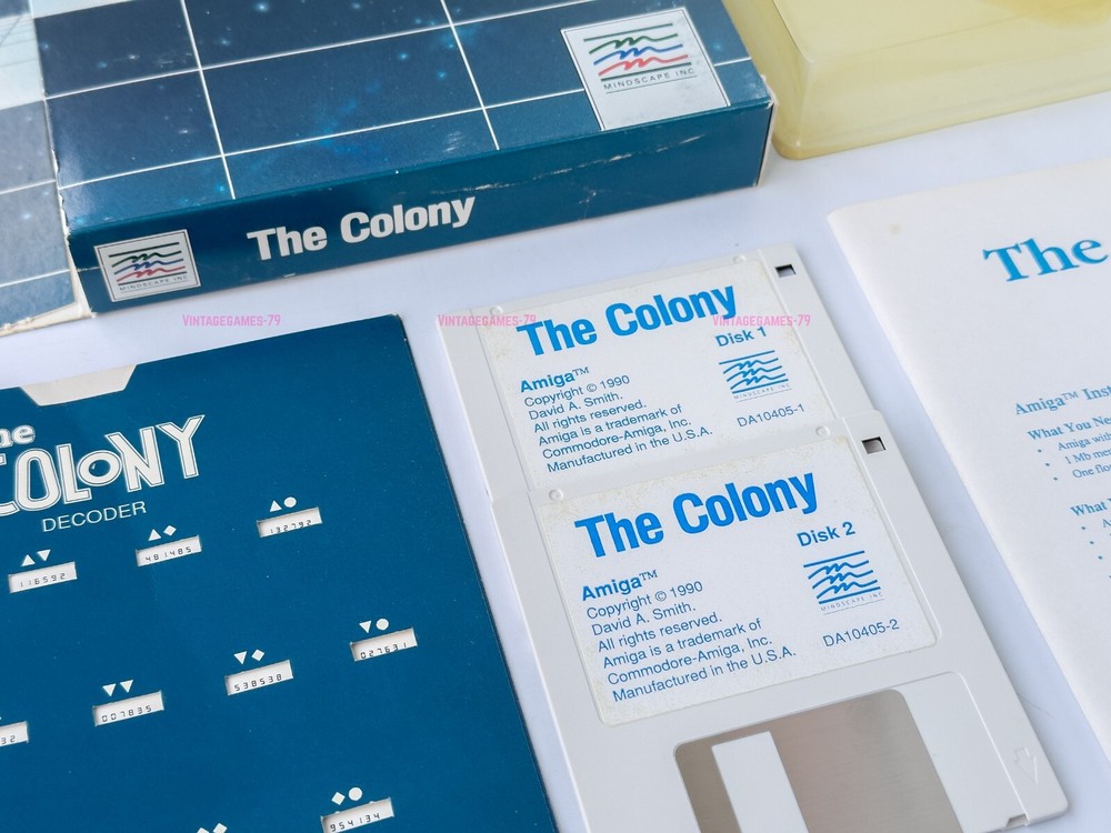 The Colony - Mindscape - 1988 / Commodore Amiga