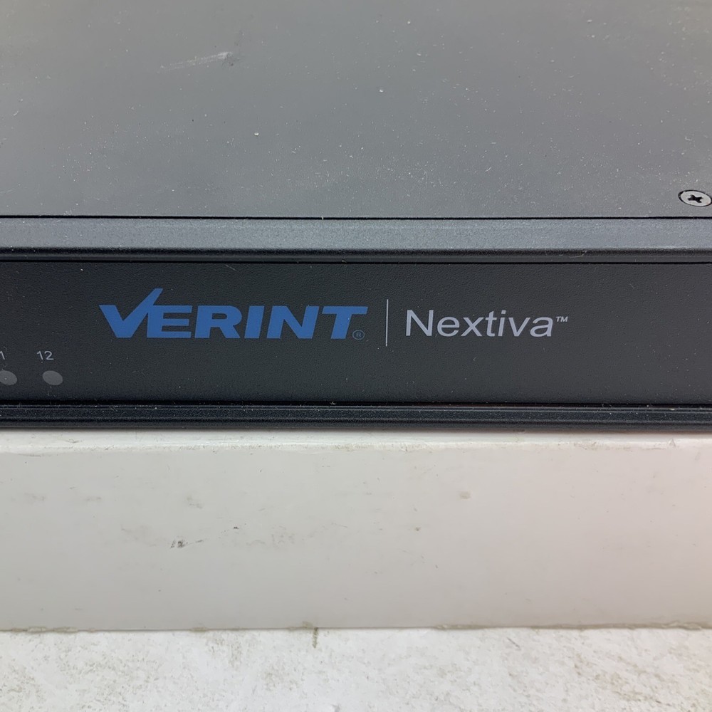 Verint Nextiva S1712E 12-Port CCTV Networked IP Video Server Encoder S1712e-T 👍
