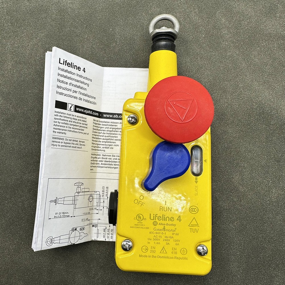 Guardmaster Lifeline 4 Cable Pull Rrope Switch 440E-L13042 For Allen Bradley