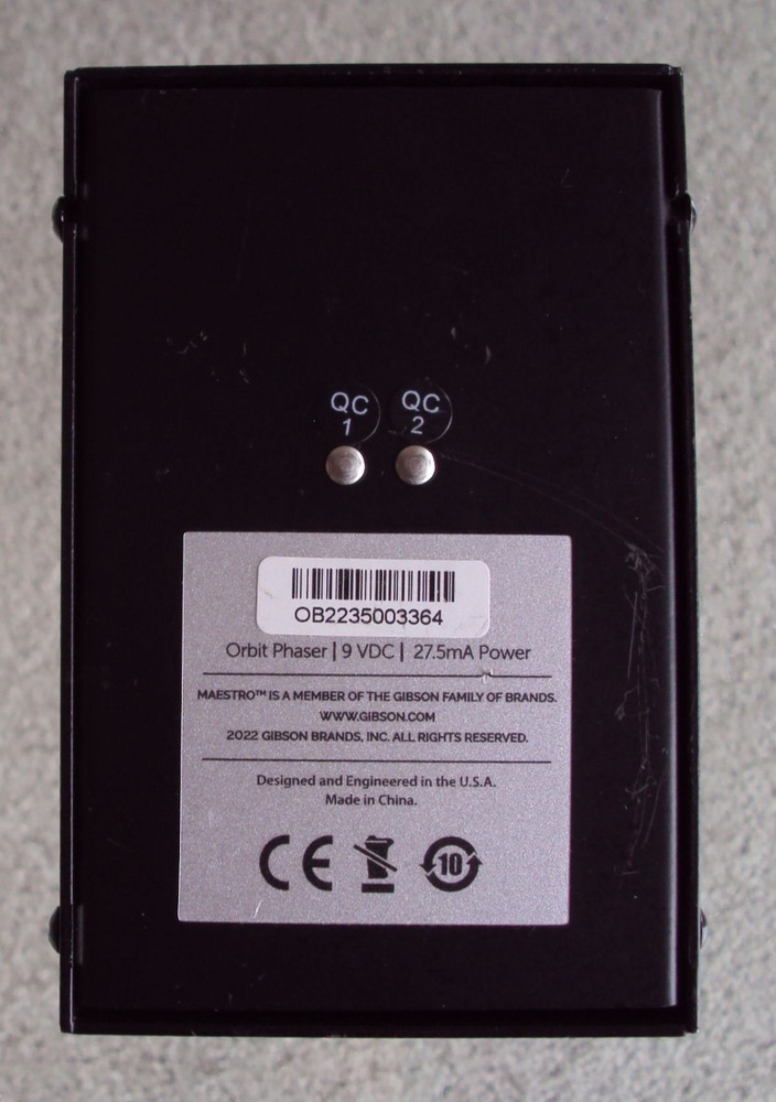 Maestro Orbit Phaser Pedal